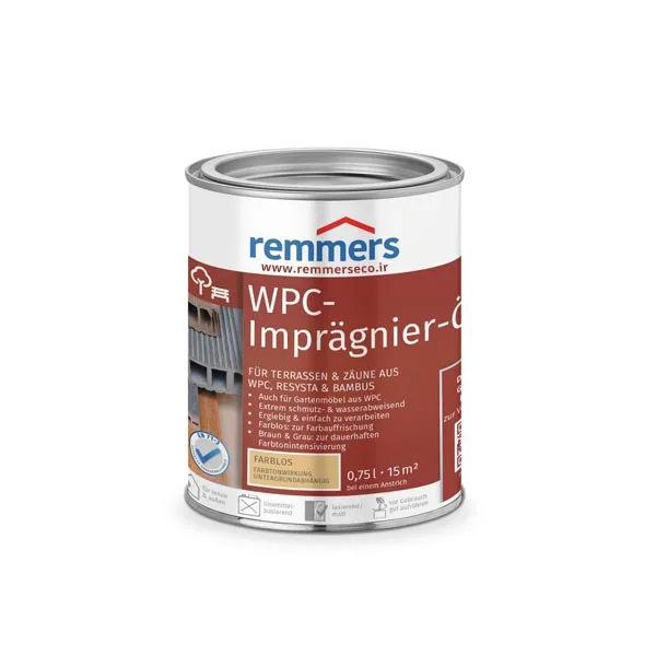 رنگ و روغن محافظ چوب رمرس WPC Impregnation Oil 3
