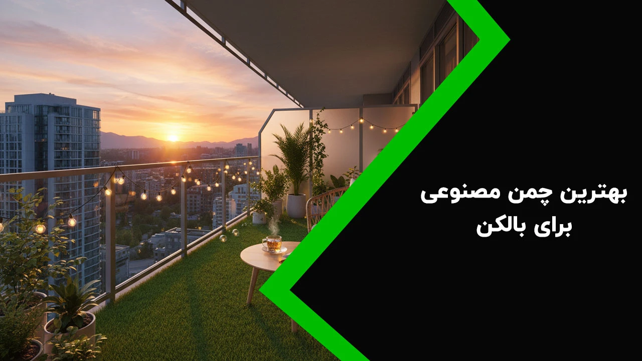 بهترین چمن مصنوعی برای بالکن